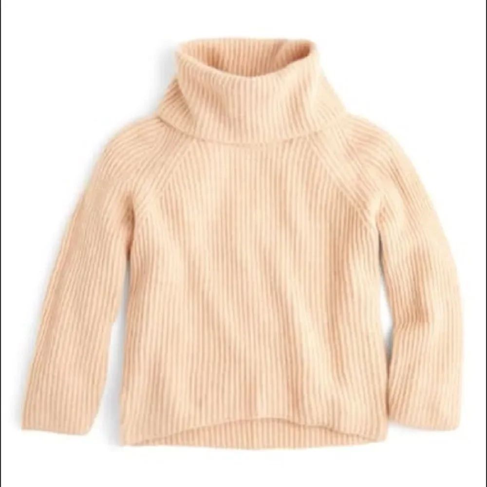J Crew Ribbed Turtleneck Sweater Size Small